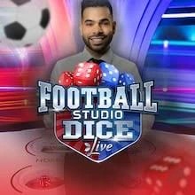 Football Studio Dice game by Evolution – logo hosted on Volt Casino