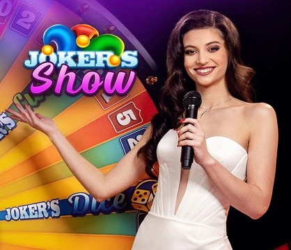 Joker’s Show logo by Skywind Group Volt Casino