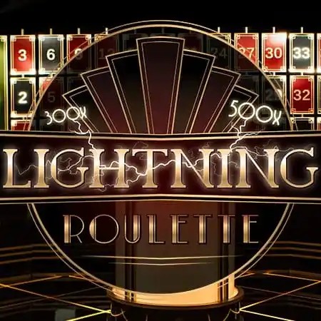 Enjoy Lightning Roulette by Evolution – logo hosted on voltslot.be