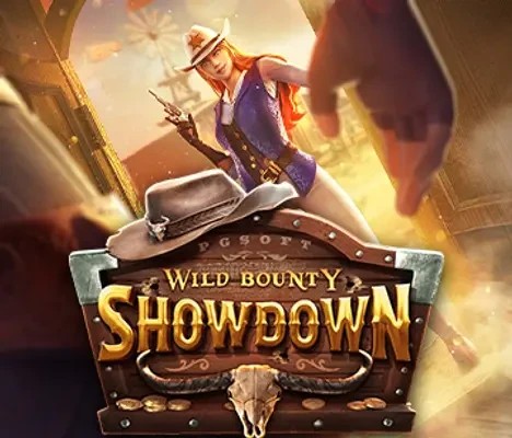 Wild Bounty Showdown online game logo by PG Soft on voltslot.be