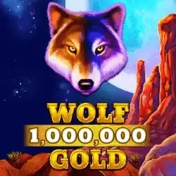 Official Slots logo: Wolf Gold 1,000,000 by Pragmatic Play at Volt Casino